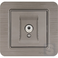 Розетка TV (SAT) прохідна Arvia Electric Lavin Мідь (21 28 4000 287)